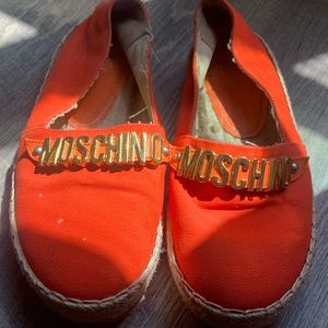 Moschino Espadrilles 🧡